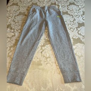Puma Big Boys Cotton Gray Joggers